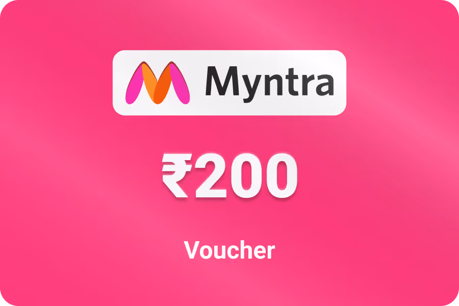 Myntra Shopping Voucher — Up to 30% off, from ₹140